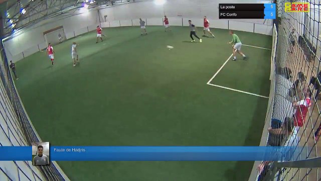 Faute de Hadjris - La poste Vs FC Confo - 16/10/18 20:00 - LIGUE 5 - Poitiers Game Parc