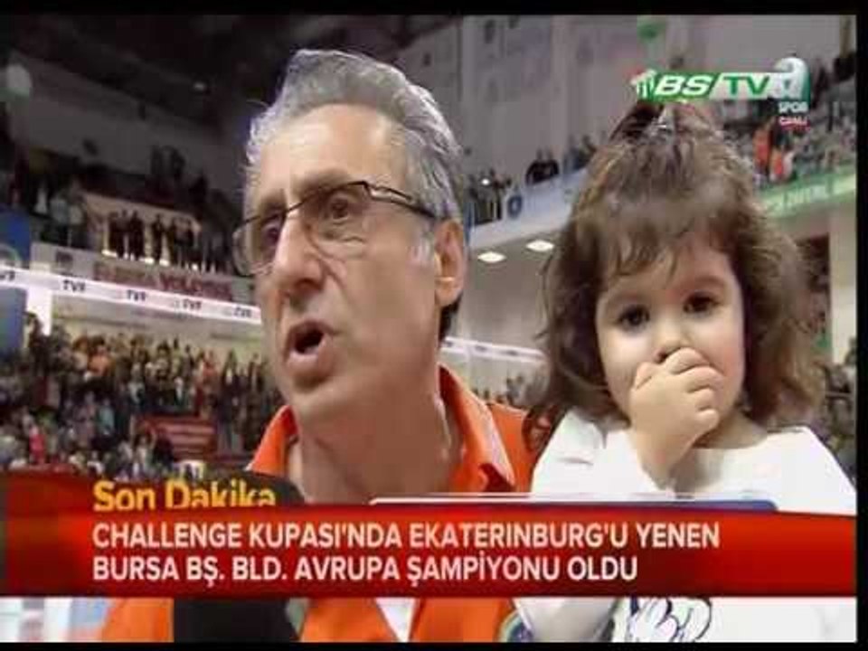 Bursa Bş. Bld. Avrupa Şampiyonu (12.04.2015)