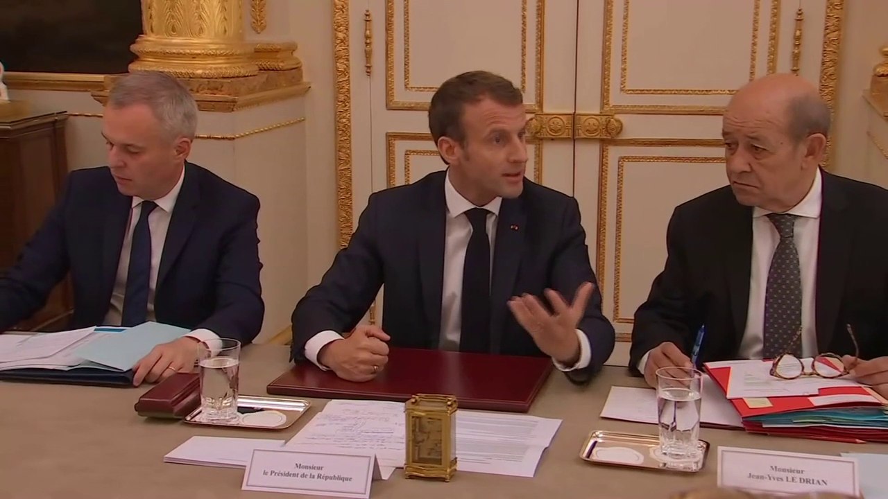Conseil des ministres: Emmanuel Macron prévient "nous aurons à porter des réformes extrêmement ambitieuses"