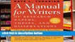 Review  A Manual for Writers of Research Papers, Theses, and Dissertations: Chicago Style for