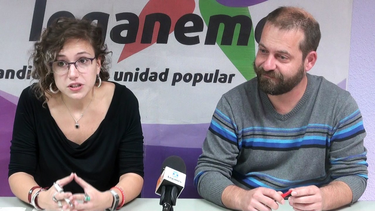 Rueda de prensa de Leganemos del 17 de octubre de 2018
