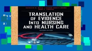 Review  Translation of Evidence Into Nursing and Health Care