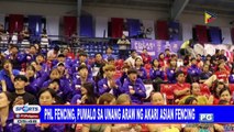 PHL fencing, pumalo sa unang araw ng Akari Asian Fencing