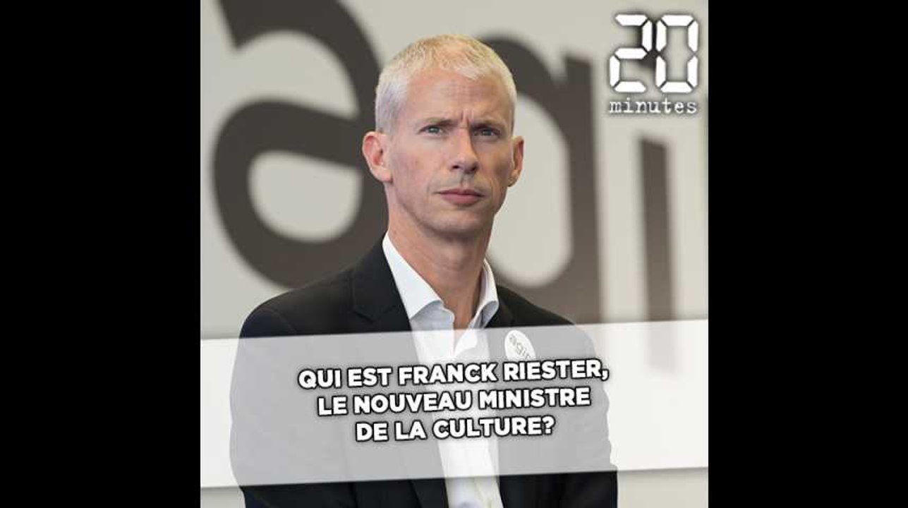 Qui est Franck Riester, le nouveau ministre de la culture?