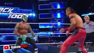 WWE Rey Mysterio Vs. Shinsuke Nakamura - SmackDown 1000, Oct. 16, 2018 HD