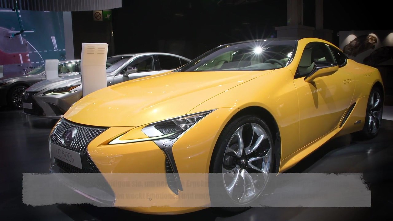 Lexus LC Yellow Edition - Brillanz in Bewegung