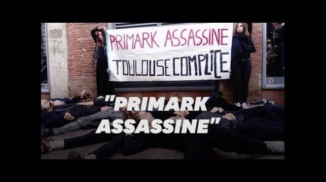 Primark à Toulouse: des militants s'opposent à l'ouverture du magasin