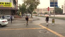Gaziantep'te 2 Gündür Etkili Olan Toz Bulutu Yerini Yağmura Bıraktı