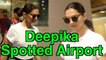 Deepika Padukone SPOTTED At Mumbai Airport | Bollywoodnews | Bollywoodgossip