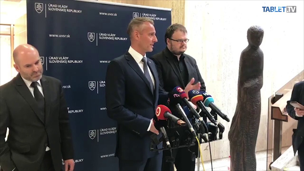 ZÁZNAM: Brífing R. Rašiho po rokovaní vlády