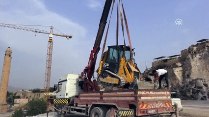 Hasankeyf'teki tarihi yapıları güçlendirme çalışmaları sürüyor - BATMAN