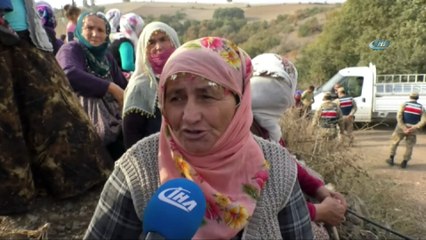 'Yolsuz kalan' köylü benzin dolu bidonla kendisini araca kilitledi