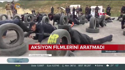 16 bin polis ve bekçiye komando eğitimi