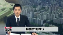 Korean households' M2 money supply falls for the first time in over five years
