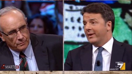 Renzi da Floris in seria difficoltà per affermazioni fatte sul Governo M5S Lega