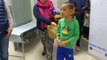 Ayer participé de una linda cámara sorpresa con niñas y niños que se estaban vacunando en el Hospital Pereira Rossell con los amigos de OPS/OMS Uruguay- PAHO/WH