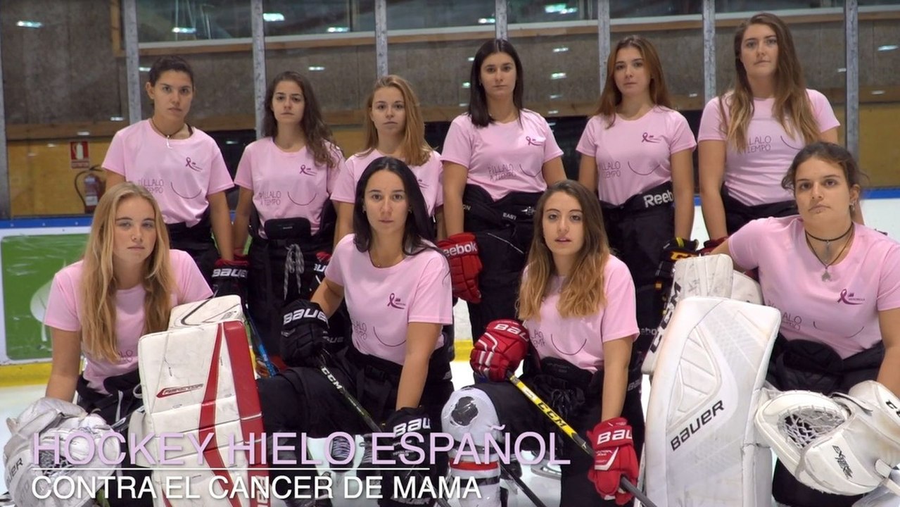 Las deportistas españolas se unen contra el cáncer de mama