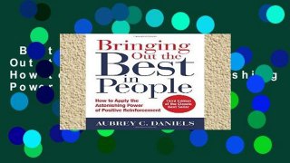 Best product  Bringing Out the Best in People: How to Apply the Astonishing Power of Positive