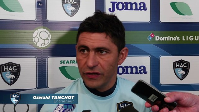 Avant AC Ajaccio - HAC, interview d'Oswald Tanchot