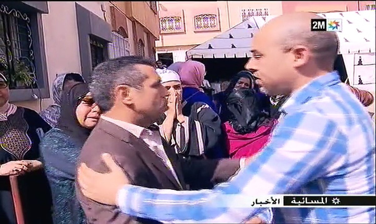 البكاء والدموع في تشييع جثمان بوناجي ضحية قطار بوقنادل إلى مثواه الأخير