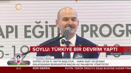 Soylu: Türkiye bir devrim yaptı