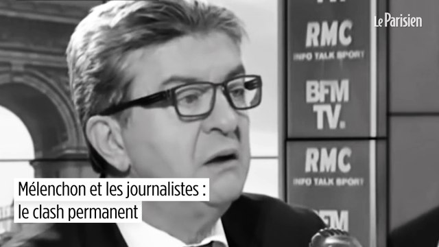 Salauds , petit bonhomme : quand Mélenchon malmène les journalistes