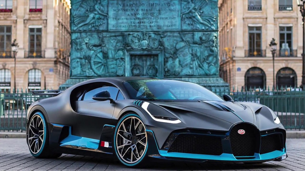 The new Bugatti Divo in Paris