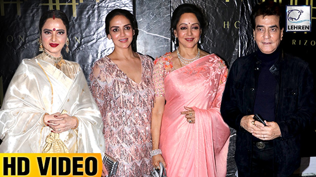 Hema Malini's 70th Birthday Celebrations | Rekha, Jeetendra, Esha Deol
