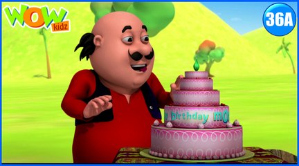 Motu Patlu in Hindi | Motu Ka Birthday| Cartoon for Kids | Wow Kidz