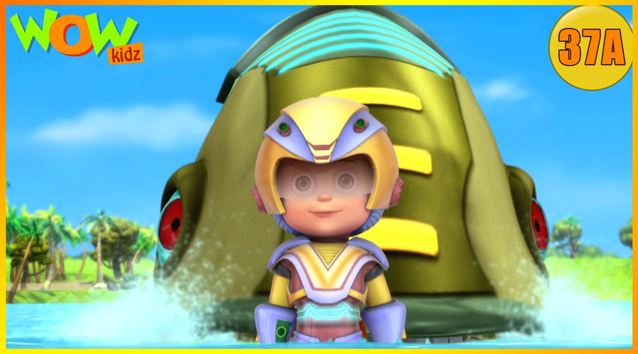 Vir The Robot Boy | Vir vs Robotic Piranha| Action Cartoon for Kids | Wow Kidz