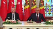 - Cumhurbaşkanı Erdoğan: “ilişkilerimiz Stratejik Ortaklık Seviyesine Çıkarılmıştır”- 'Türkiye Dün Olduğu Gibi Gelecekte De Moldova’nın Yanında Olmayı Sürdürecektir”- 'Ortak Hedefimiz 1 Milyar Dolara Ulaşmak'