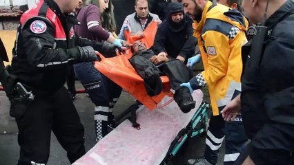 Yangında mahsur kalan yaşlı adamı itfaiye ekipleri kurtardı - KIRKLARELİ