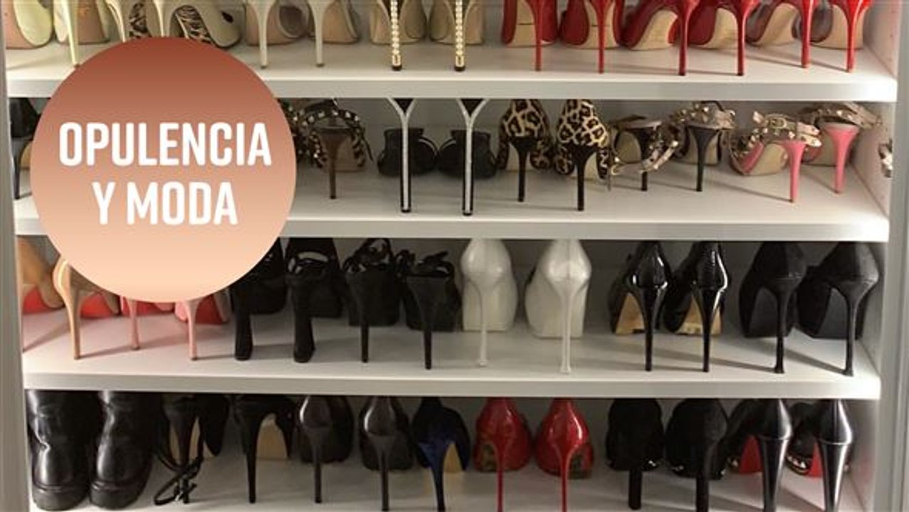 Wanda Icardi, la nueva Imelda Marcos de los zapatos y bolsos