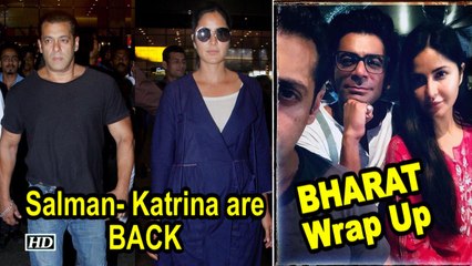 Salman- Katrina BACK after ‘Bharat’ Abu Dhabi Wrap Up