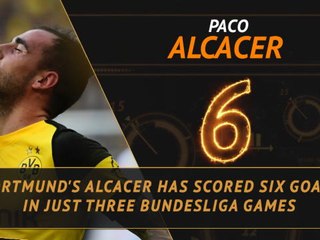 Hot or Not... Alcacer's hot streak for Dortmund