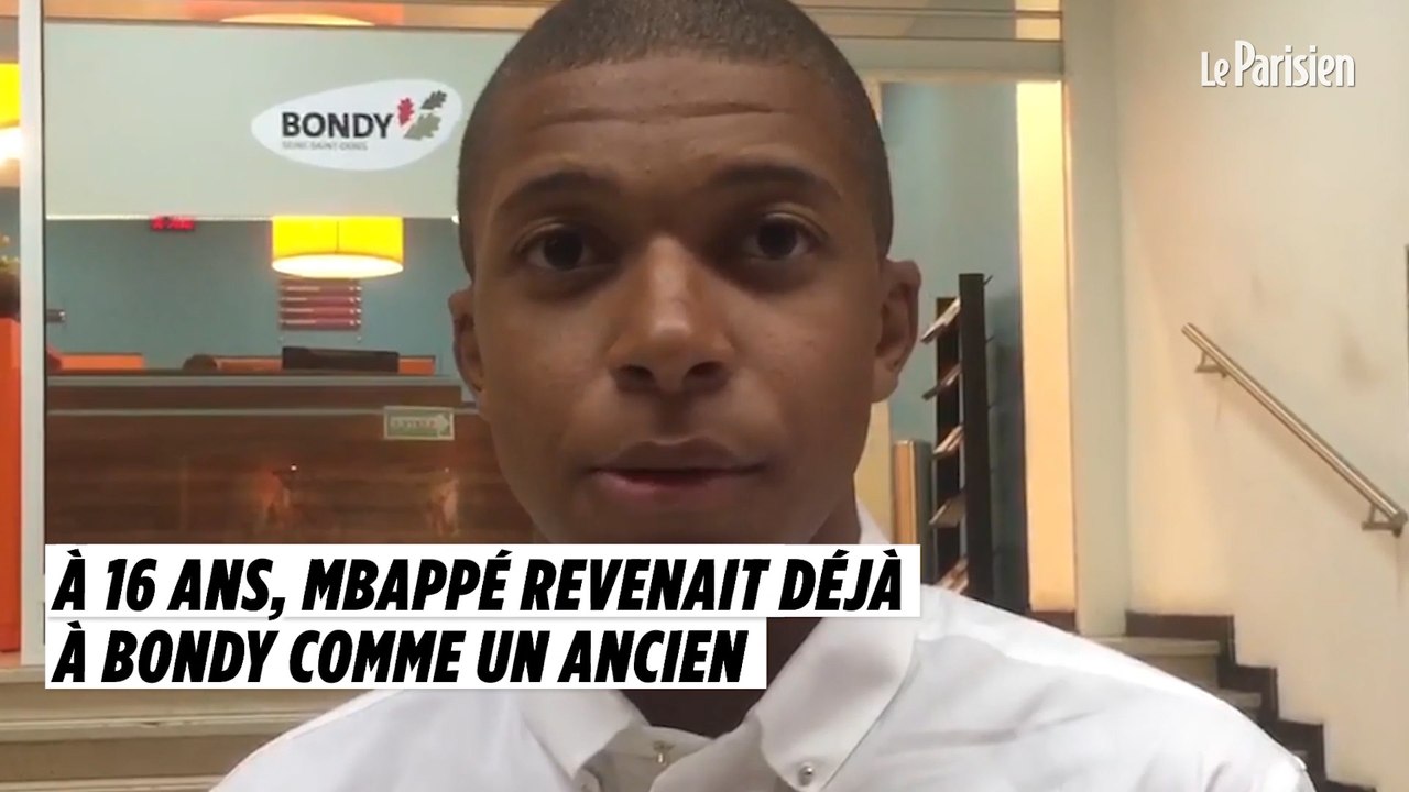 Mbappé : à 16 ans, il revenait déjà à Bondy «comme un ancien»