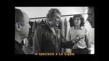 Johnny Hallyday - avant concert La Luna - Bruxelles 12 novembre 1994