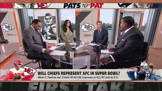 Chiefs, not Patriots, will represent AFC in Super Bowl - Stephen A. | First Take