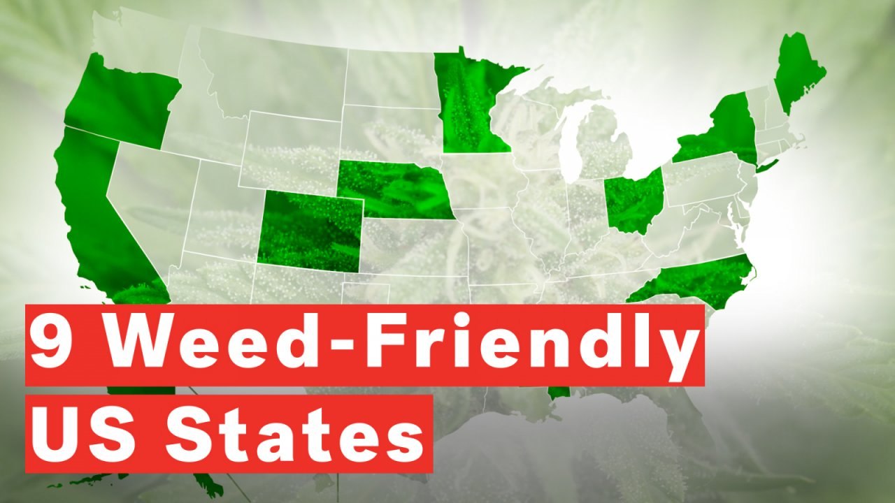 Nine States Where You Can Legally Smoke Weed In The U.S.
