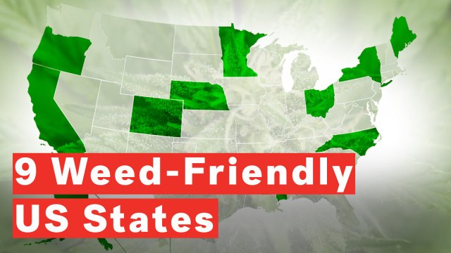 Nine States Where You Can Legally Smoke Weed In The U.S.