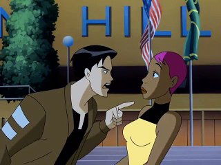 Batman Beyond Terry tells Max a story