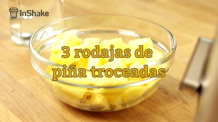 Batido de piña y melón para adelgazar