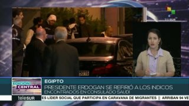 Turquía asegura tener evidencias del presunto asesinato de Khashoggi