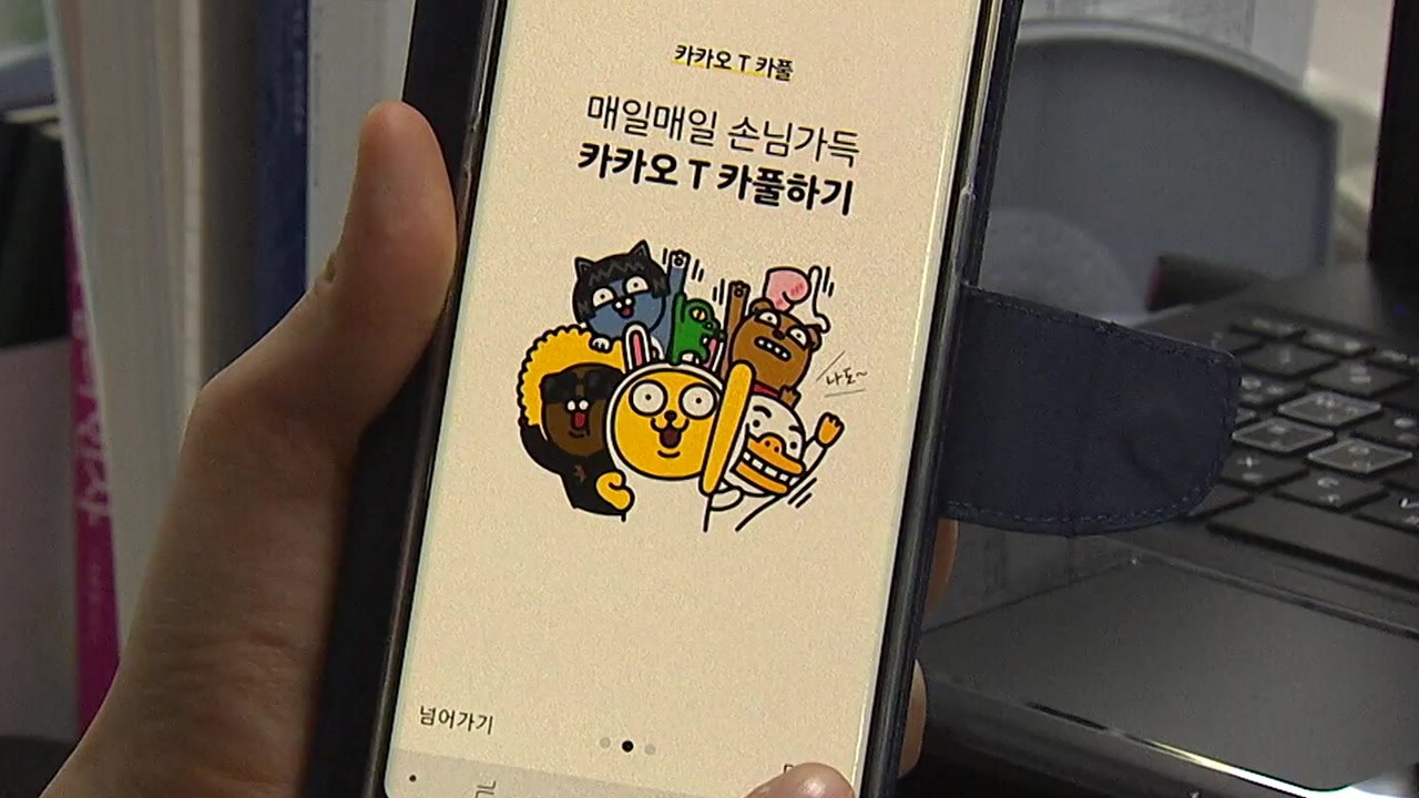 '카카오 카풀'  택시업계 반발...발묶인 시민 / YTN