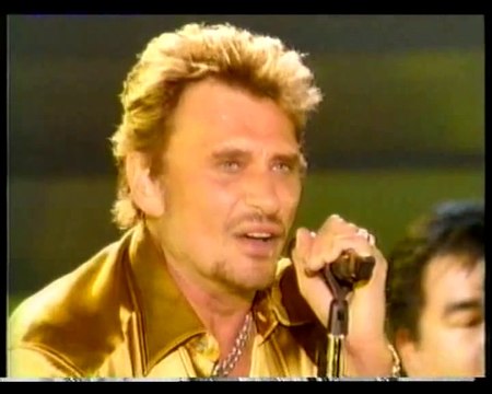 Johnny Hallyday Le bon temps du rock'n'roll Tour Eiffel 2000