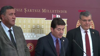CHP'li Gürer TBMM'de Elinde Lop Etle ile Basın Toplantısı Yaptı-3