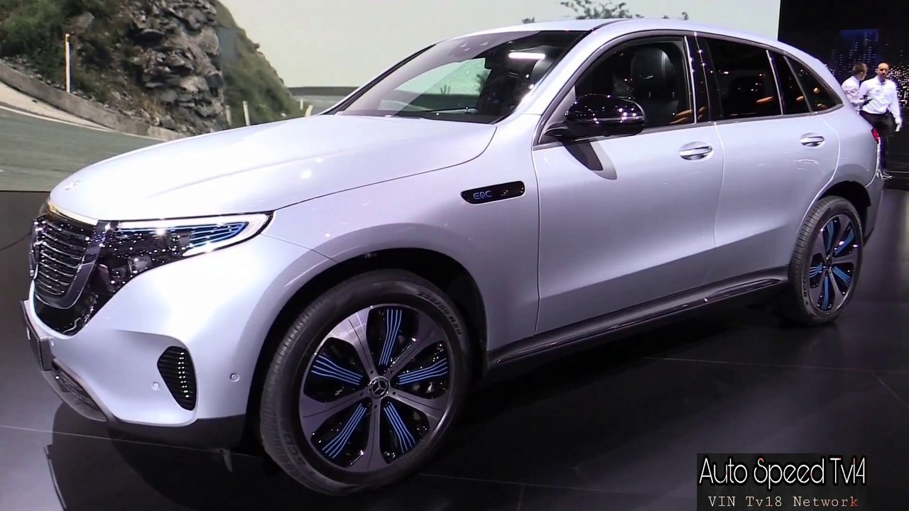 2019 Mercedes EQC 400 Electric SUV - Exterior, Interior Walkaround - Debut at 2018 Paris Motor