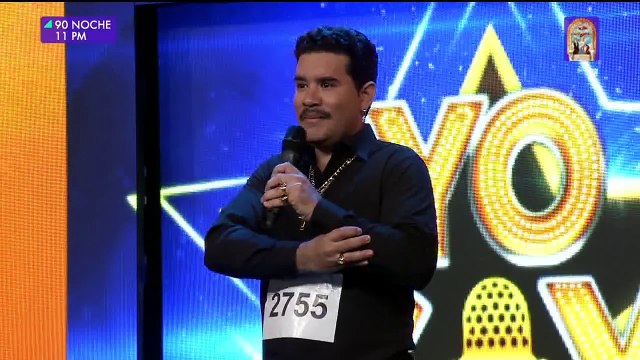 Imitador de Frankie Ruiz cantó La cura y sorprendio al jurado de Yo Soy