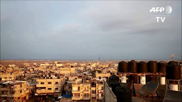 Israel ataca Gaza en represalia a disparo de cohetes