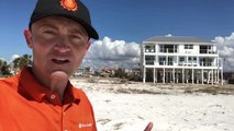 One of the few homes still standing on Mexico Beach after Hurricane Michael